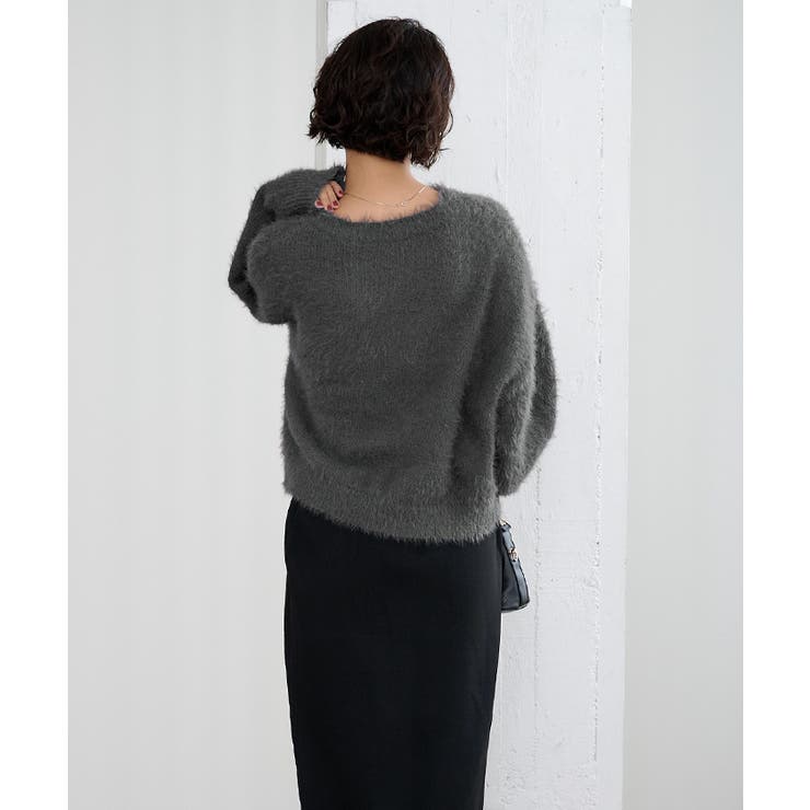 シャギーオーバーサイズニット【UR’S ユアーズ】 | titivate | 詳細画像18 