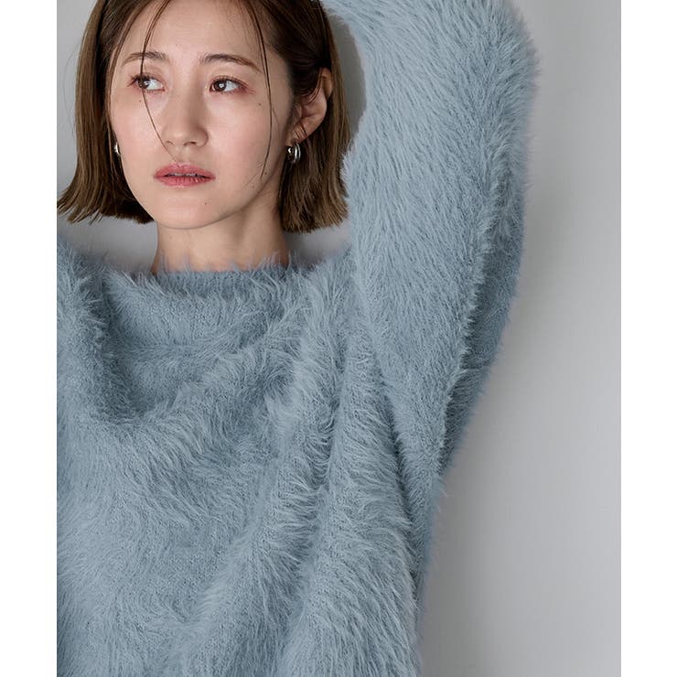 シャギーオーバーサイズニット【UR’S ユアーズ】 | titivate | 詳細画像19 