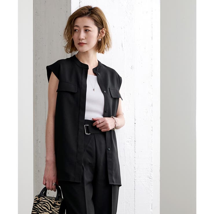 リネンライクノースリーブトップス【UR’S ユアーズ】 | titivate | 詳細画像33 