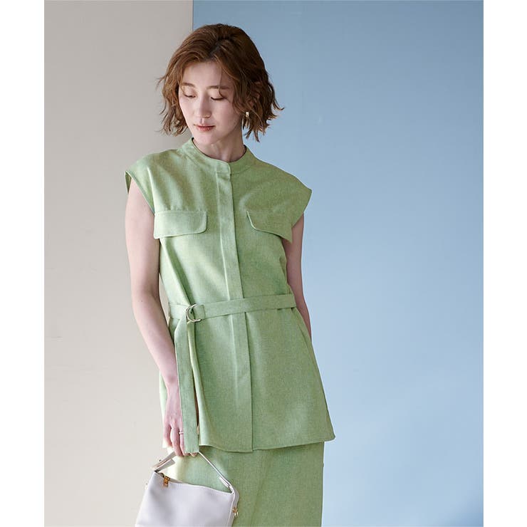 リネンライクノースリーブトップス【UR’S ユアーズ】 | titivate | 詳細画像16 