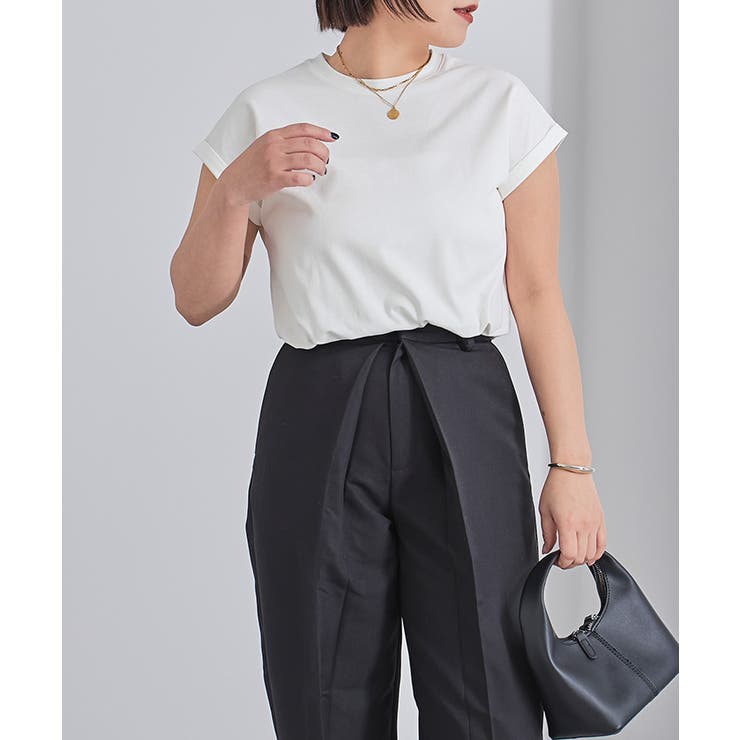 汗染み防止ダブルカフスTシャツ【UR’S ユアーズ】 | titivate | 詳細画像9 