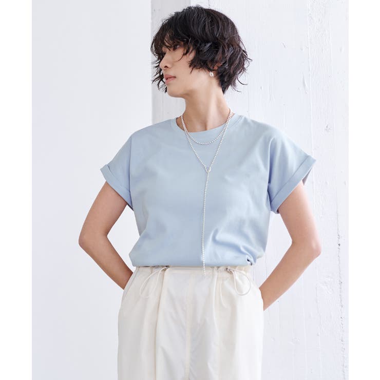 汗染み防止ダブルカフスTシャツ【UR’S ユアーズ】 | titivate | 詳細画像18 