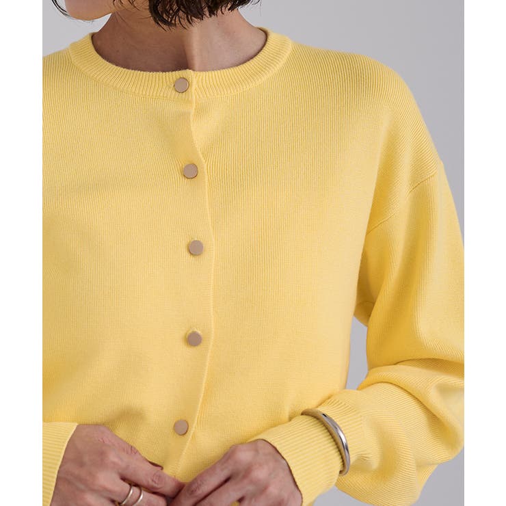 マット釦クルーネックニットカーディガン【UR’S ユアーズ】 | titivate | 詳細画像20 