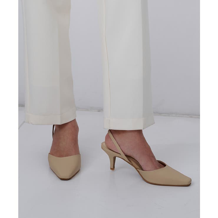 スクエアトゥバックストラップサンダル シューズ レディース | titivate | 詳細画像10 