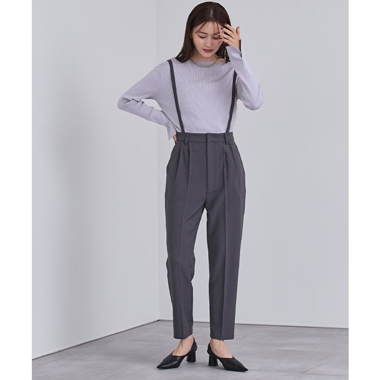 ボートネックスリットスリーブリブニット【UR’S ユアーズ】 | titivate | 詳細画像13 