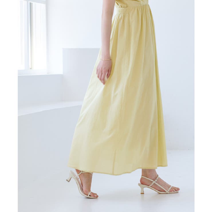 コットンVネックフレンチスリーブワンピース【UR’S ユアーズ】 | titivate | 詳細画像6 