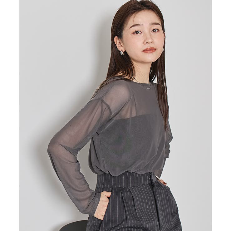 シアーボートネックプルオーバー【UR’S ユアーズ】 | titivate | 詳細画像34 