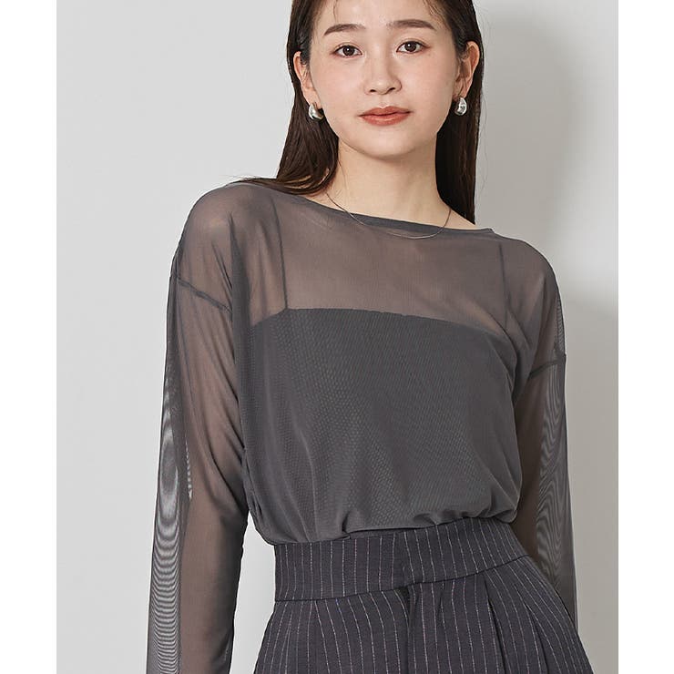 シアーボートネックプルオーバー【UR’S ユアーズ】 | titivate | 詳細画像18 