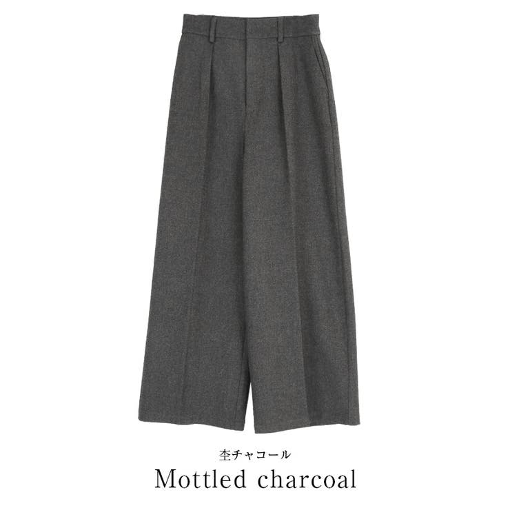 ウールブレンドワンタックワイドパンツ【UR’S ユアーズ】 | titivate | 詳細画像4 