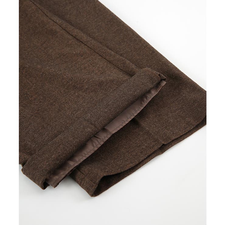 ウールブレンドワンタックワイドパンツ【UR’S ユアーズ】 | titivate | 詳細画像11 