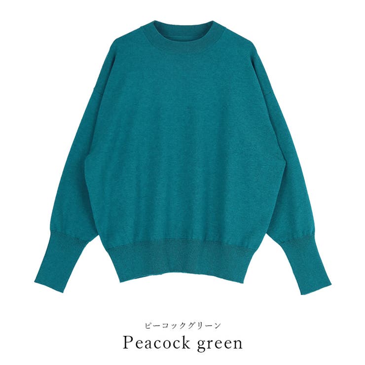 コットンウールブレンドクルーネックニット【UR’S ユアーズ】 | titivate | 詳細画像3 