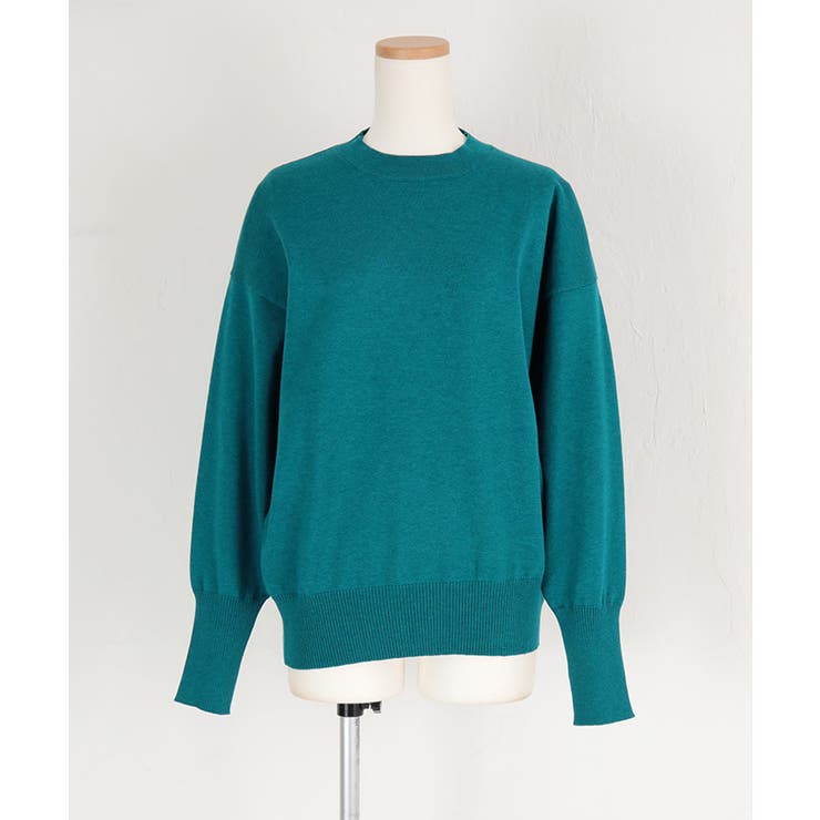 コットンウールブレンドクルーネックニット【UR’S ユアーズ】 | titivate | 詳細画像5 