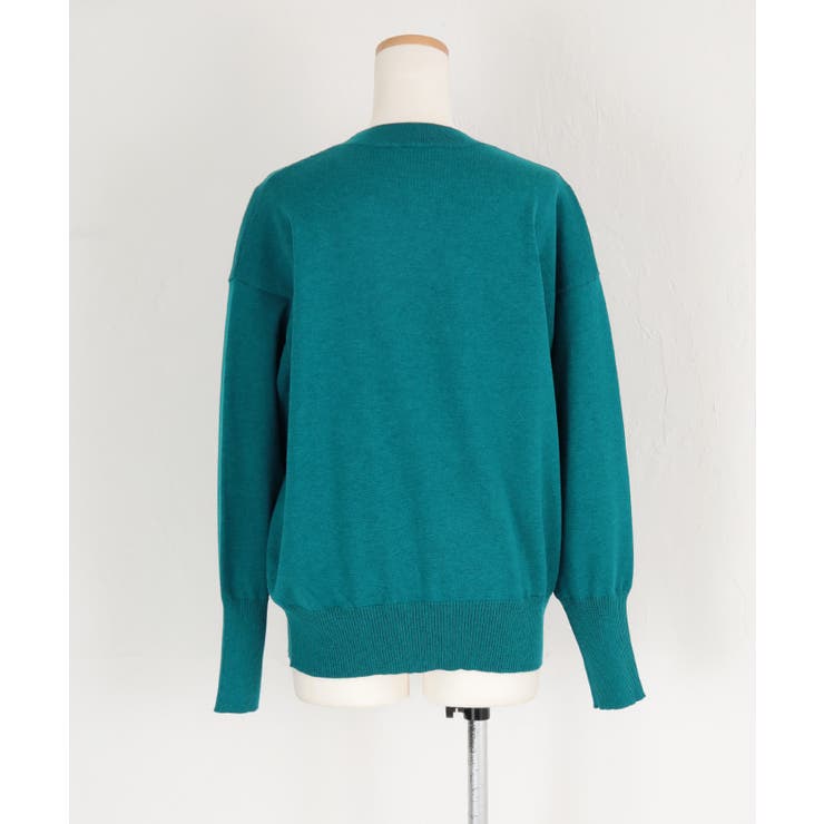 コットンウールブレンドクルーネックニット【UR’S ユアーズ】 | titivate | 詳細画像7 