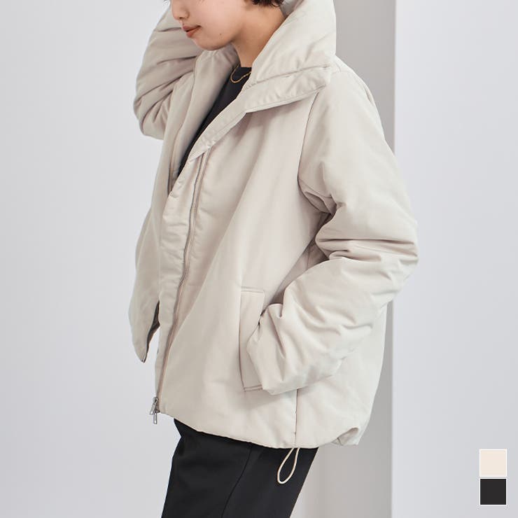 中綿ハーフコート 吸湿発熱 抗菌防臭 | titivate | 詳細画像1 