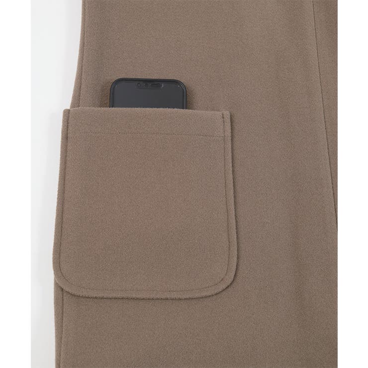 ウールライクキーネックIラインワンピース ワンピース レディース | titivate | 詳細画像10 