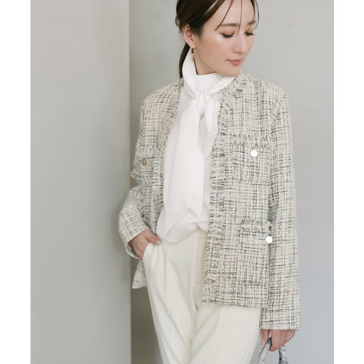 2wayボリュームスリーブボウタイブラウス【UR’S ユアーズ】【セレモニー】 | titivate | 詳細画像10 