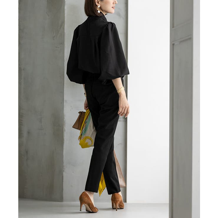 2wayボリュームスリーブボウタイブラウス【UR’S ユアーズ】【セレモニー】 | titivate | 詳細画像17 