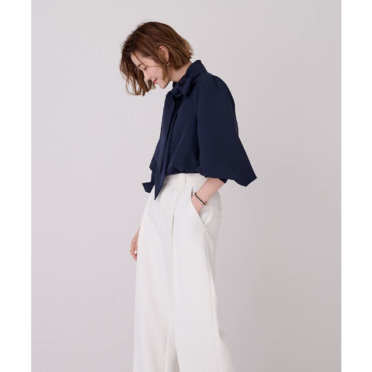 2wayボリュームスリーブボウタイブラウス【UR’S ユアーズ】【セレモニー】 | titivate | 詳細画像24 