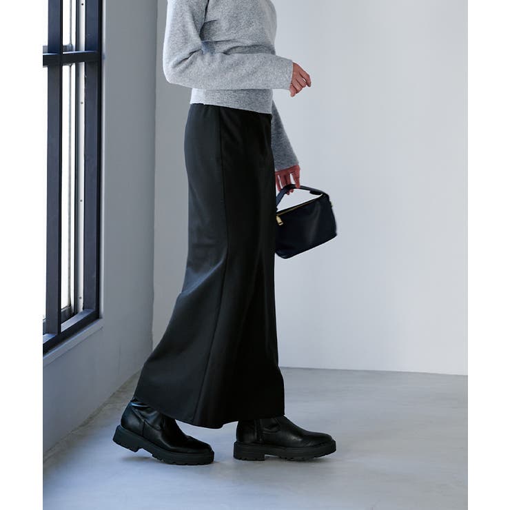 ツイルマーメイドマキシスカート ボトムス レディース | titivate | 詳細画像13 