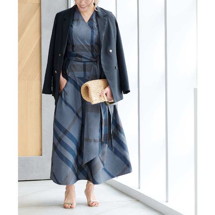 パフスリーブカシュクールフレアワンピース【UR’S ユアーズ】 | titivate | 詳細画像12 