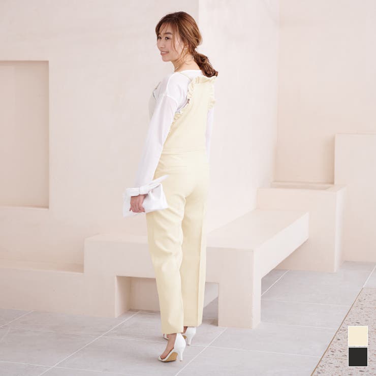 バックフリルデザインオールインワン【UR’S ユアーズ】 | titivate | 詳細画像1 