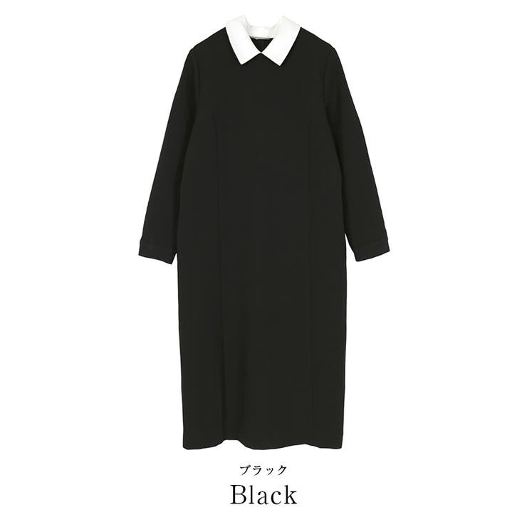 襟付Iラインワンピース ワンピース レディース | titivate | 詳細画像2 