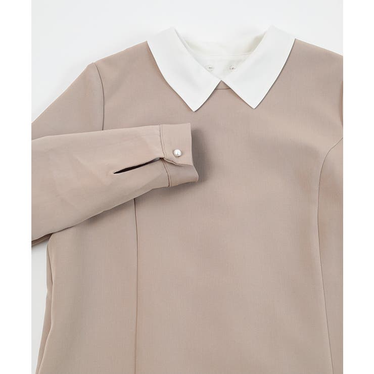 襟付Iラインワンピース ワンピース レディース | titivate | 詳細画像8 