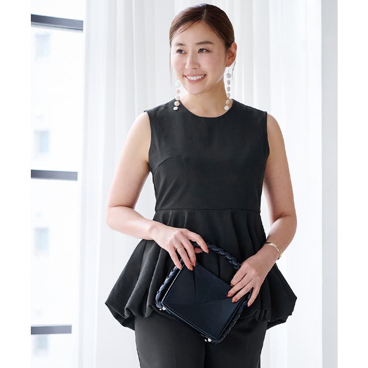 ノースリーブバルーンペプラムトップス【UR’S ユアーズ】 | titivate | 詳細画像16 