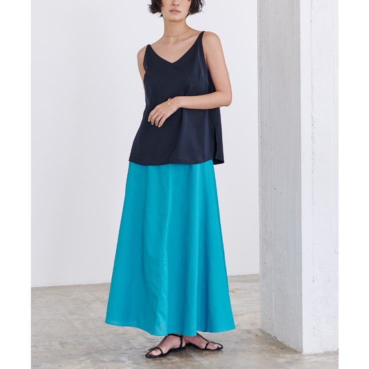 Vネックサテンキャミソール【UR’S ユアーズ】 | titivate | 詳細画像16 