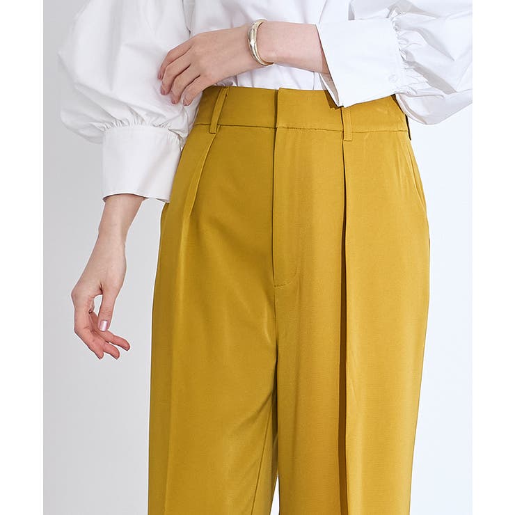 ワンタックハイウエストワイドパンツ【UR’S ユアーズ】 | titivate | 詳細画像17 