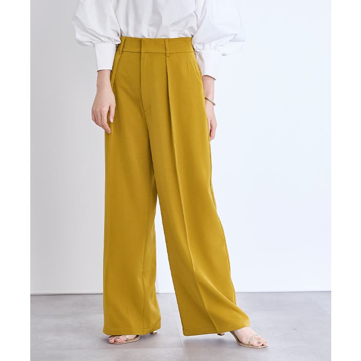 ワンタックハイウエストワイドパンツ【UR’S ユアーズ】 | titivate | 詳細画像3 