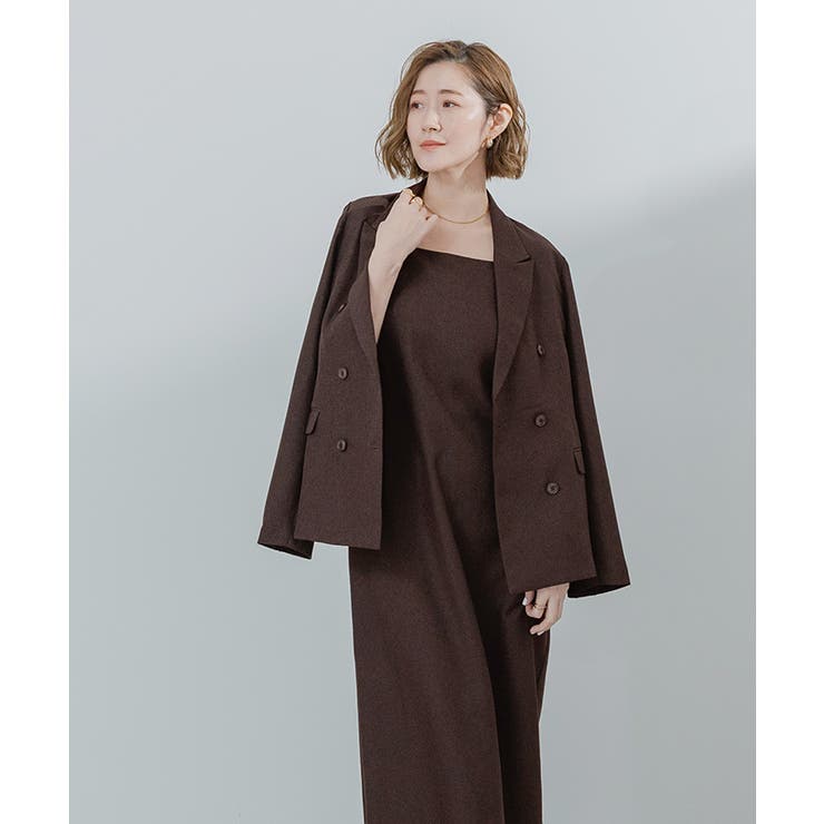 ゆ*ち様 A(LeFRUDE)E 11AW ストライプダブルブレストジャケット A(LeFRUDE)E レジメンタル風ストライプダブルブレストジャケット