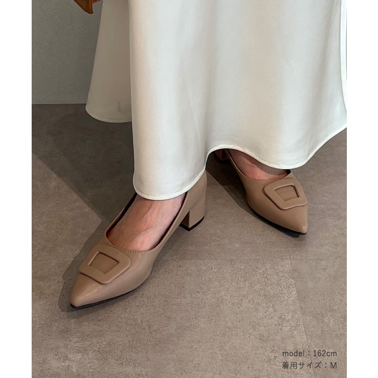 撥水・抗菌防臭バックルデザインパンプス【UR’S ユアーズ】 | titivate | 詳細画像14 