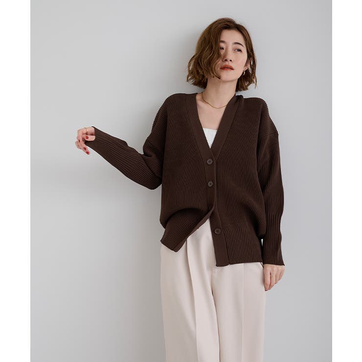 Vネックボリュームスリーブニットカーディガン【UR’S ユアーズ】 | titivate | 詳細画像22 