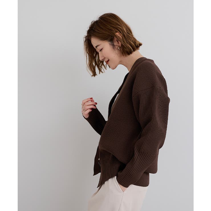 Vネックボリュームスリーブニットカーディガン【UR’S ユアーズ】 | titivate | 詳細画像23 