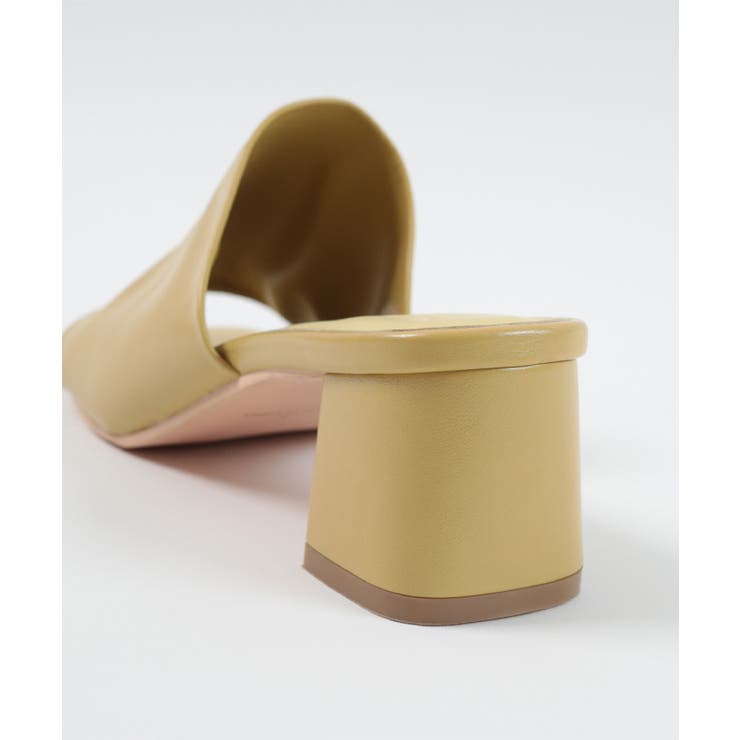 ソフトタッチスクエアトゥヒールサンダル【UR’S ユアーズ】 | titivate | 詳細画像6 