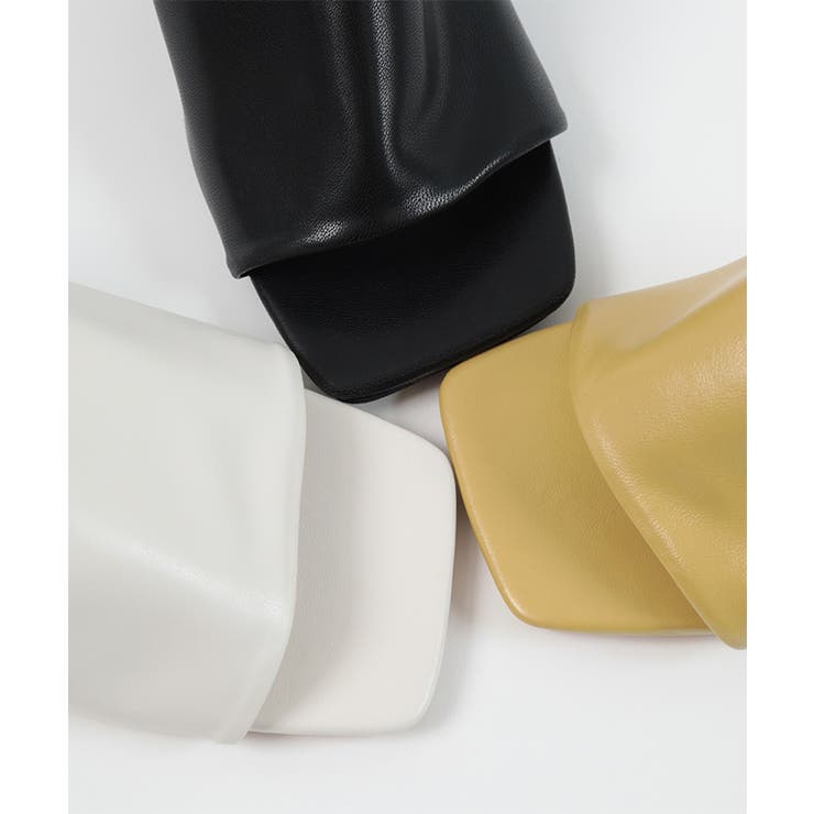 ソフトタッチスクエアトゥヒールサンダル【UR’S ユアーズ】 | titivate | 詳細画像9 