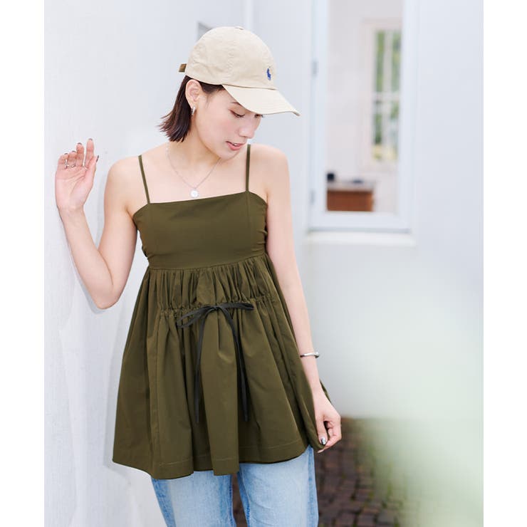 カップ付撥水フレアキャミソール ラッシュガード【UR’S ユアーズ】 | titivate | 詳細画像15 