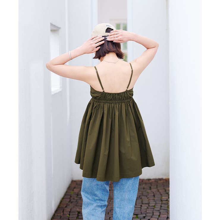 カップ付撥水フレアキャミソール ラッシュガード【UR’S ユアーズ】 | titivate | 詳細画像16 