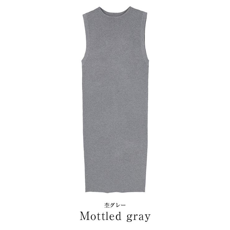 ディープアームホールIラインニットワンピース ワンピース レディース | titivate | 詳細画像2 