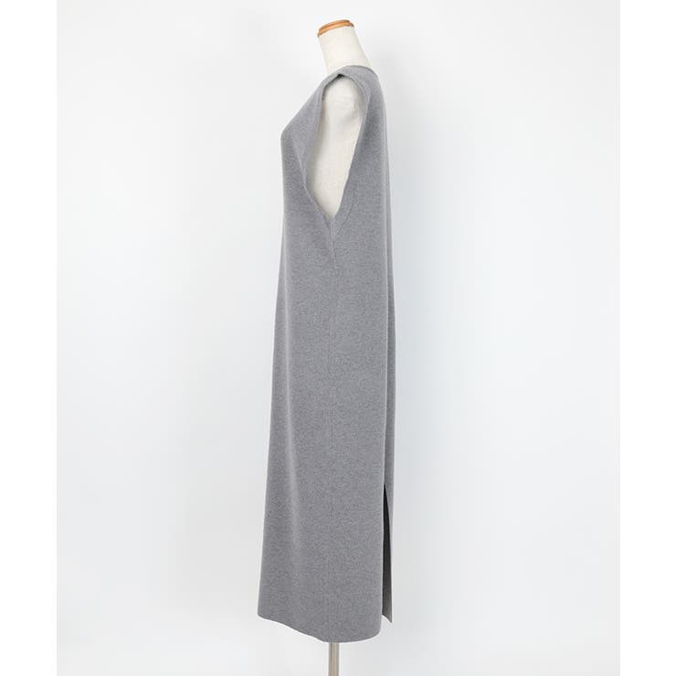 ディープアームホールIラインニットワンピース ワンピース レディース | titivate | 詳細画像6 