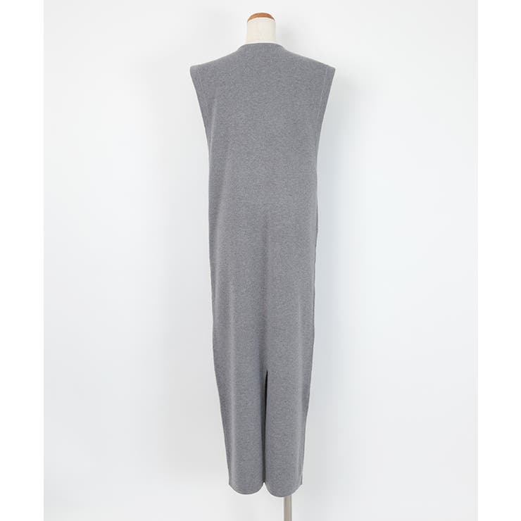 ディープアームホールIラインニットワンピース ワンピース レディース | titivate | 詳細画像7 