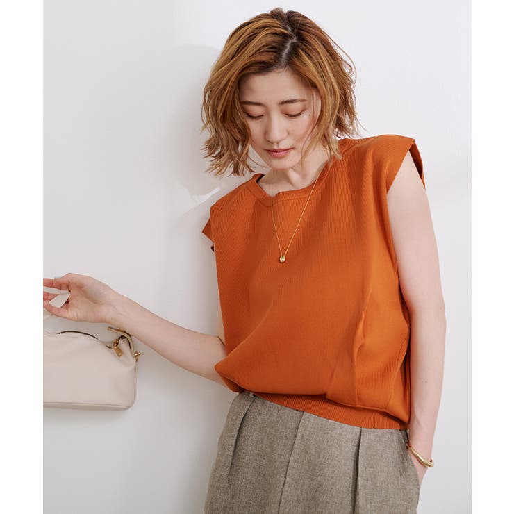 クルーネッククロップドタックニット【UR’S ユアーズ】 | titivate | 詳細画像19 