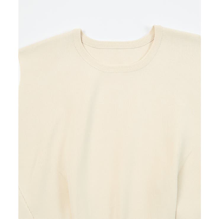 クルーネッククロップドタックニット【UR’S ユアーズ】 | titivate | 詳細画像7 