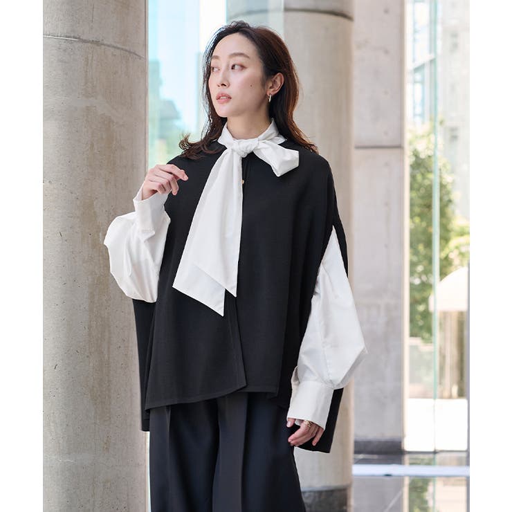 ゴールド釦ケープニットカーディガン【UR’S ユアーズ】 | titivate | 詳細画像23