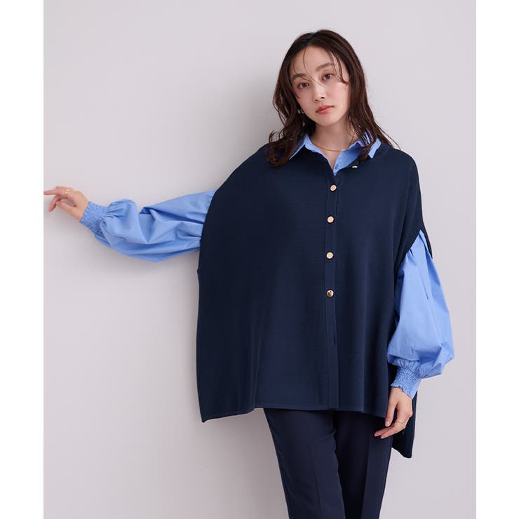 ゴールド釦ケープニットカーディガン【UR’S ユアーズ】 | titivate | 詳細画像26