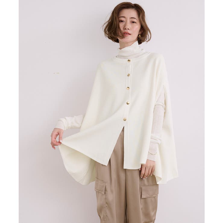 ゴールド釦ケープニットカーディガン【UR’S ユアーズ】 | titivate | 詳細画像34