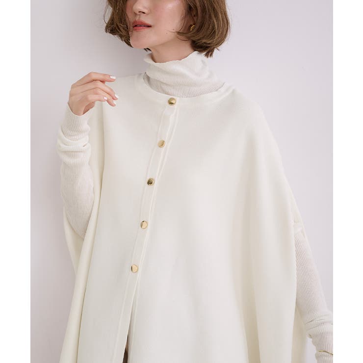 ゴールド釦ケープニットカーディガン【UR’S ユアーズ】 | titivate | 詳細画像35