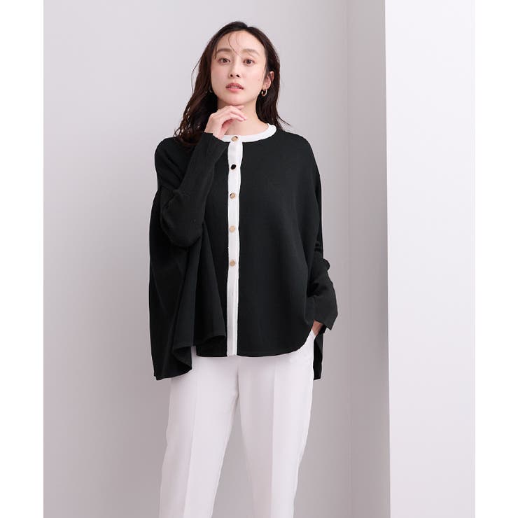 ゴールド釦ケープニットカーディガン【UR’S ユアーズ】 | titivate | 詳細画像13