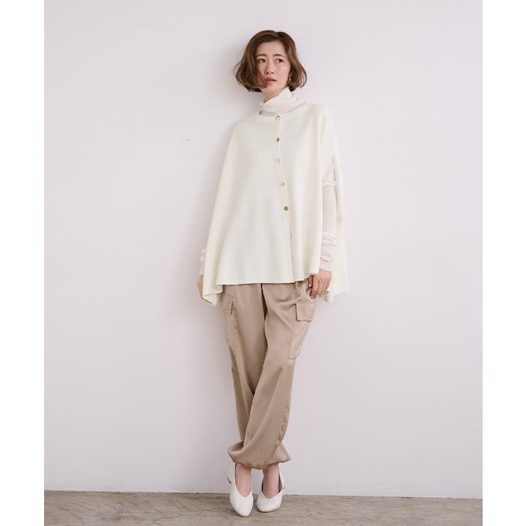 ゴールド釦ケープニットカーディガン【UR’S ユアーズ】 | titivate | 詳細画像17